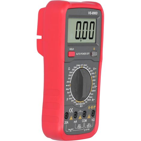 VS-890D Digitalmultimeter AC/DC-Tester Spannung Strom Widerstand mit automatischer Abschaltung (1/5)