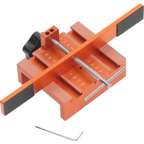 Schablone für Schranktüren aus Aluminiumlegierung, klare Skala, Montageposition für die Installation (1/5)