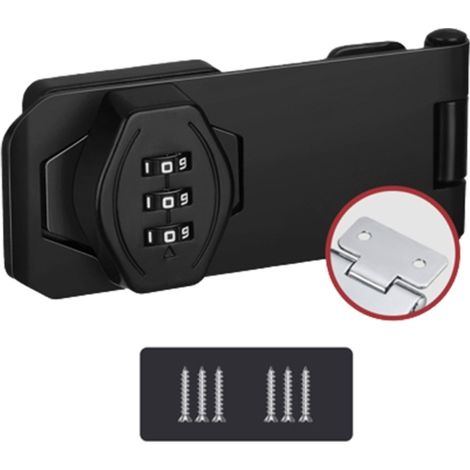 Serrure à came, 3 chiffres, pour armoires et tiroirs, pour installation domestique et usage quotidien.-AquaForge