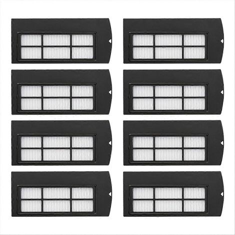 Waschbare HEPA-Filter für X9 Saugroboter, 8er-Packung, kompatibel mit automatischer Reinigung, einfacher Austausch, hohe Effizienz, wiederverwendbar, unverzichtbares Wartungszubehör. (1/5)