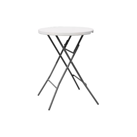 Tavolo alto catering in polietilene bianco Ø 18 cm MALIGI HOME MG/EUGENIA Bianco (1/2)