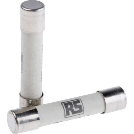 Cartouche fusible RS PRO, 1.6A, 6.3 x 32mm, Type T, 500V c.a.