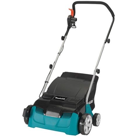 Makita – Scarificateur électrique 1300W – Largeur de coupe 32 cm – Réglage central 5 niveaux – Panier de collecte 30 l – UV3200