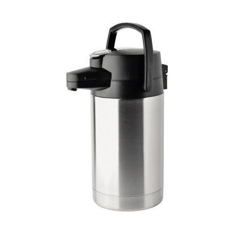 Helios Pumpkanne Coffeestation 8257 2,5l edelstahl/schwarz (1/4)