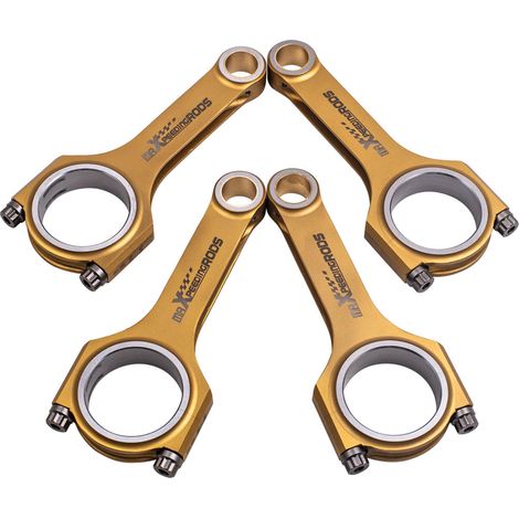 4x Bielle for Suzuki Swift GTI 1300 G13B Titanizing 4340 H-Beam Connecting Rods