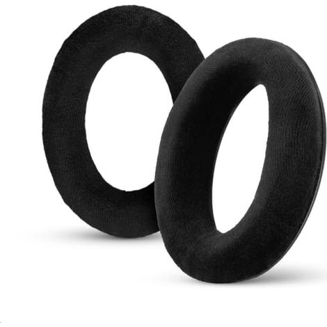 Coussinets d'oreille de rechange noirs pour casque Sennheiser HD598, HD599, 569 et 559. (1/5)