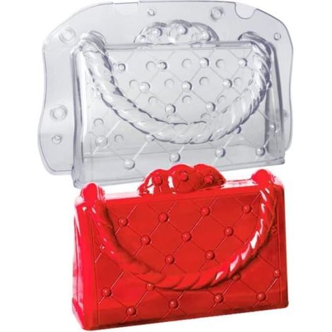 Moule à chocolat - Transparent - Sac à main - 221x140x81mm - Compatible lave-vaisselle (1/4)