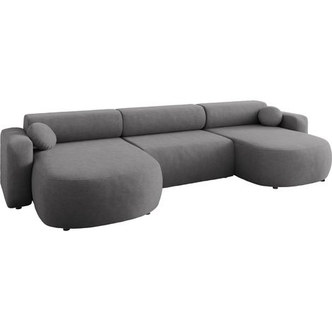 Canapé d'angle Comfivo Corus I, Velo 635, Disponible, 354x150x70cm, 0 (1/5)