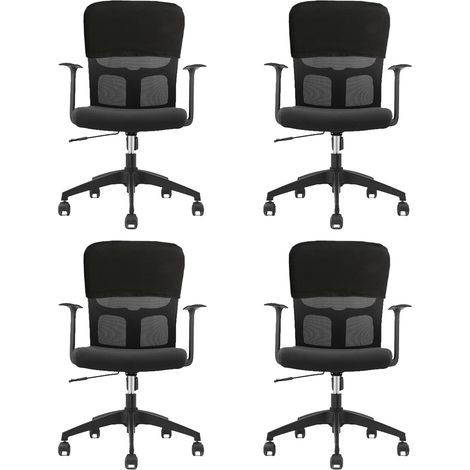 Lot de 4 housses d'appui-tête extensibles - 35 x 48 cm - Dossier en polyester élastique - Imperméable et anti-poussière - Protection du dos de la chaise - Housse de coussin pour appui-tête - Pour (1/5)