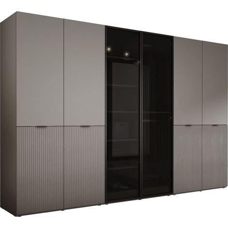 Armadio: Grigio Platino / Vetro Antisol, 300 x 200 x 51 cm (1/5)