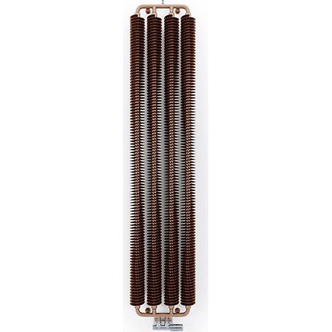 Radiatore acqua calda rame alto 1940mm e largo 490mm - 1240 Watt - RIB1920/490VZXCOP