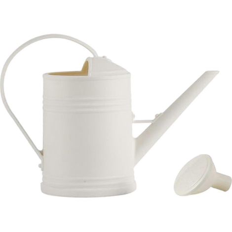 Arrosoir de 2000 ml avec poignée incurvée mate, décoratif et pratique pour les pelouses. (1/4)