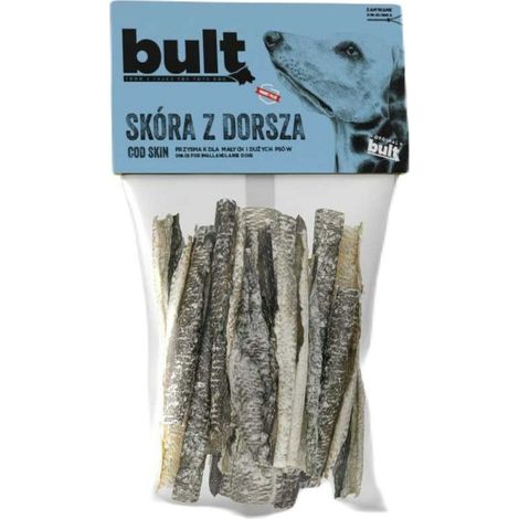 BULT, masticabile naturale per cani a base di pelle di merluzzo essiccata, 50 g
