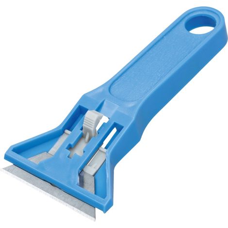 Rasqueta de plastico con cuchilla acero + 2 recambios GSC 002101442 (1/5)