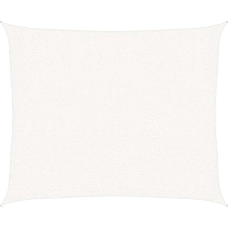 Maison Exclusive - Vela Parasole 160 g/m² Bianca 2,5x3 m in HDPE (1/5)