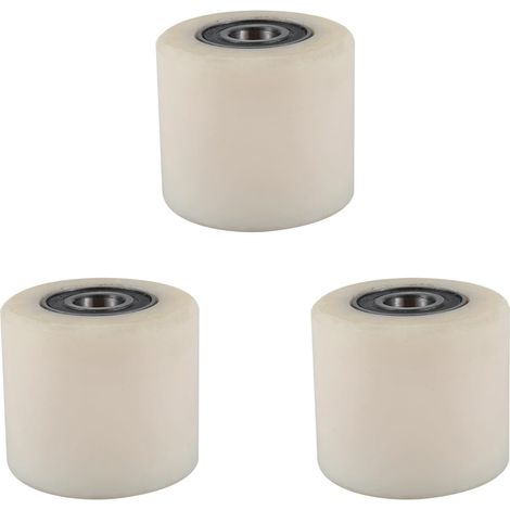 3X pour Faire Pivoter la Palette 80 X 70 mm Nylon Beige + Argent (1/5)