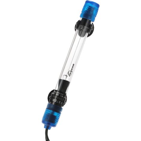 Lampe de stérilisation à lumière UV submersible 7 W pour traitement de désinfection de l'eau des étangs d'aquarium (1/5)