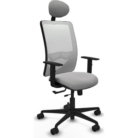 Chaise piqueras y crespo Zulema noir cadre fixe confort idéal (1/2)