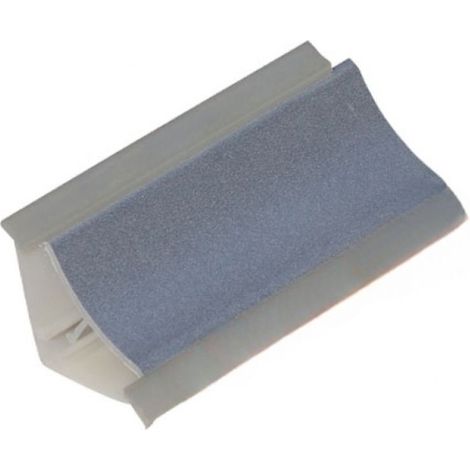 Alzatina concava in plastica 30x30 rivestita in alluminio 300 cm. TI11300 (1/2)