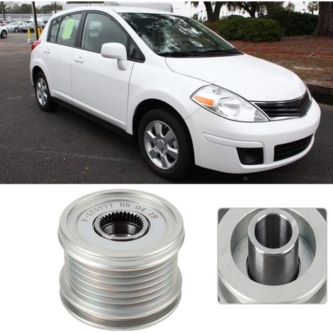 Poulie d'embrayage d'alternateur à roue libre compatible avec Nissan SYLPHY TIIDA TSURA VERSA F-575777 (1/5)