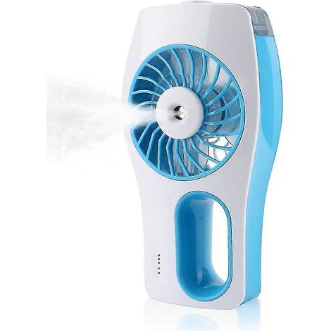 Ventilateur portable, brumisateur, mini ventilateur de bureau portable avec brumisateur d'eau, humidificateur personnel silencieux FT (1/2)