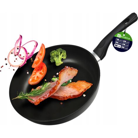 KADAX Bratpfanne, Pfanne mit Antihaftbeschichtung, beschichtete Gourmetpfanne, Induktion Universallp