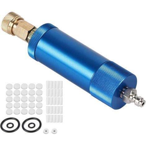 Separador de aceite para bomba manual PCP de alta presión, filtro para compresor de aire, regulador separador de aceite y agua con rosca hembra y macho. (1/5)