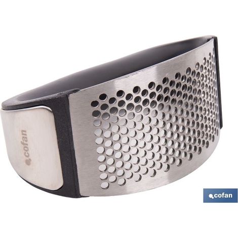 Prensador de ajos ergonómico en acero inoxidable y ABS (1/4)