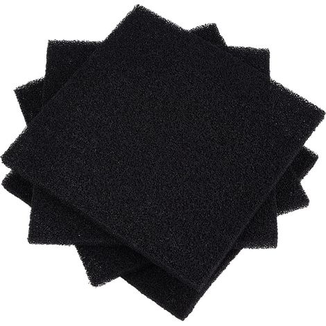 4Pcs 25 PPI Aquarium Bio éponge Filtre médias Pad 23x23cm Filtre Mousse Pad Aquarium Double Filtration Mousse coupée à la Taille Poissons filtres de Bassin bassins bassins Canister récif (1/5)