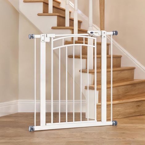 Barrière pour animaux réglable de 74 à 80 cm sans perçage (1/5)