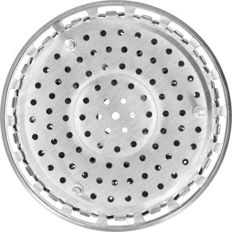 1 Panier vapeur, Acier inoxydable, Ajustable 26cm, Compatible lave-vaisselle, Cuisson légumes viande (1/4)