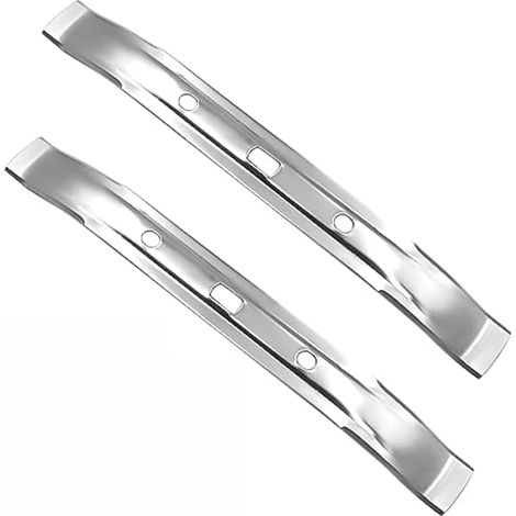 2 Pièces Lames Tondeuse Gazon Robot 28cm, Argent,Acier Inoxydable Compatibles avec RMI Viking MI 632 PC 632 P 632 C iMow (1/5)