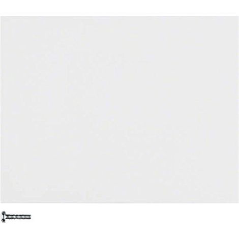 HAGER  TOUCHE SIMPLE AM K1 BLANC POLAIRE BRILLANT 85141179