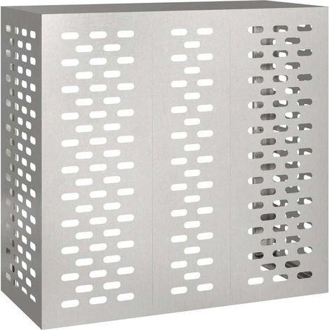 Funda para Aire Acondicionado Plateado 110 x 50 x 105 cm vidaXL