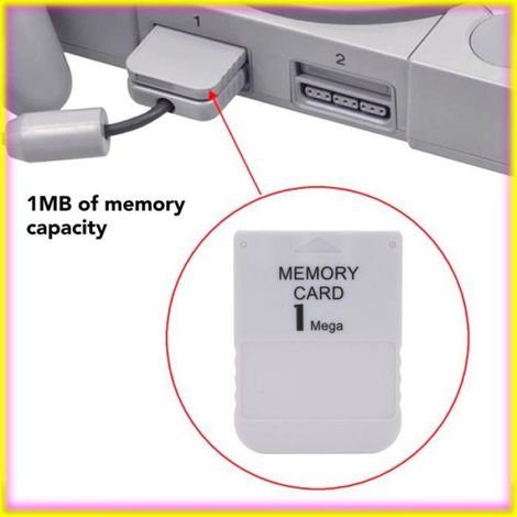EJ.life Carte mémoire pour Carte mémoire de 1 Mo pour le jeu à grande vitesse 1 méga carte mémoire de console jeux pack 1 2 pièces (1/5)