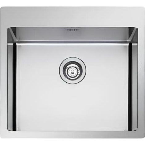 Apell SZ55FBC Lavello Cucina 1 Vasca in Acciaio Incasso Larghezza 56 cm colore Acciaio