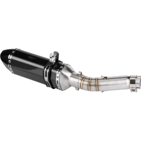 – Slip-on-Schalldämpfer-Auspuffanlage – Edelstahl 304 – Herausnehmbarer DB-Killer – Für CBR500R, CB500F und CB500X (2013–2015) (1/5)