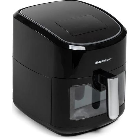 Freidora Melchioni 118340024 Individual 8 L Independiente 1800 W Freidora baja en grasas Negra