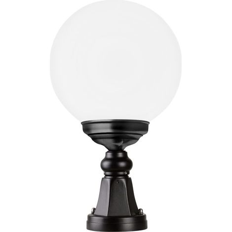 Moderne schwarze Gartenlampe 40 cm (1/2)