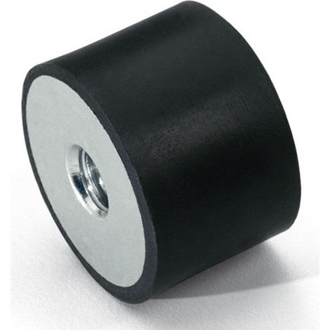 Supporto antivibrante in gomma femmina-femmina 30x30 m8 (1/2)