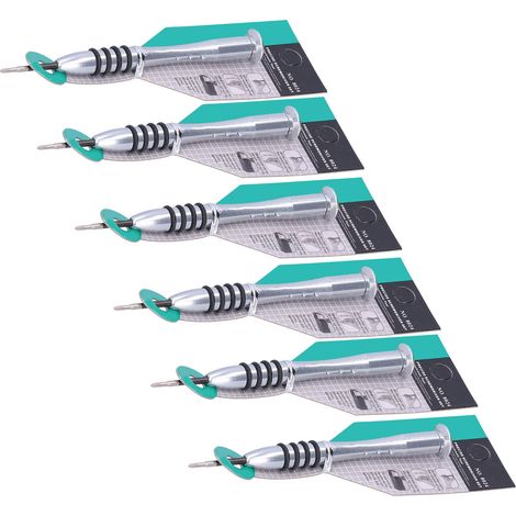 6-teiliges Set Kreuzschlitzschraubendreher aus Chrom-Vanadium-Stahl, Reparaturwerkzeug für die Demontage elektronischer Produkte, Kreuzschlitz 1.8 (1/5)