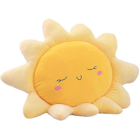 Coussin décoratif nuage soleil, coussin moelleux pour canapé, oreiller de voyage pour voiture, oreiller cervical (1/5)