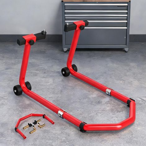 Top case moto vermelho en aço 53 x 36 x 68 cm (1/5)