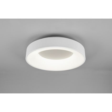 Girona Led Deckenleuchte 27w Dimmbar Weiß Ø45 cm Trio Beleuchtung (1/2)