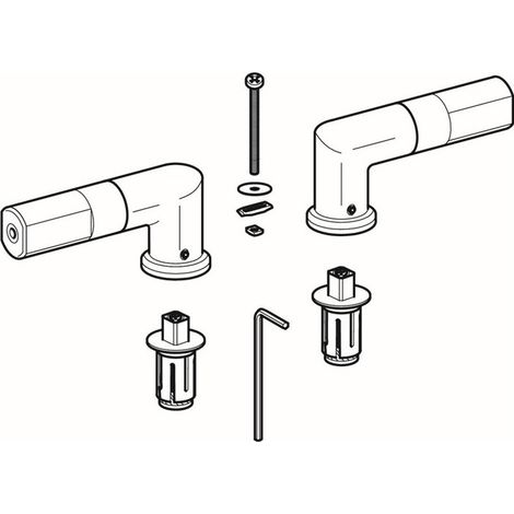 Bisagra Geberit para asiento de inodoro Emani 575800