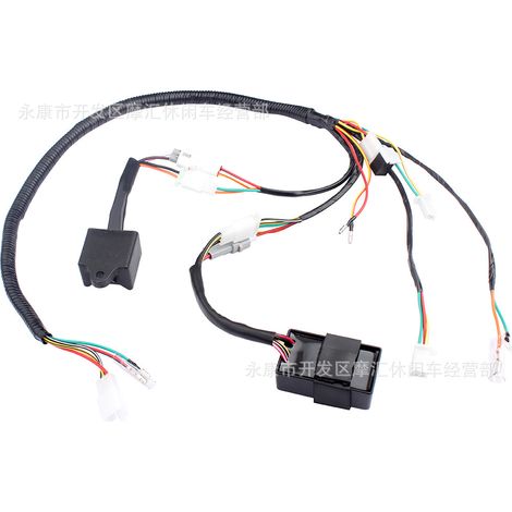 Applicable to Yamaha PW50, PW 50, Peewee 50 1983-2006 full vehicle wiring harness ignition unit (1/4)