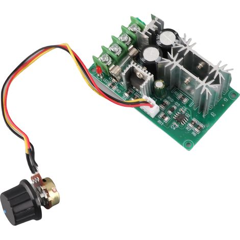 Variateur de vitesse moteur CC 20A régulation de courant 12V 24V 36V 48V entraînement haute puissance module régulateur PWM (1/5)