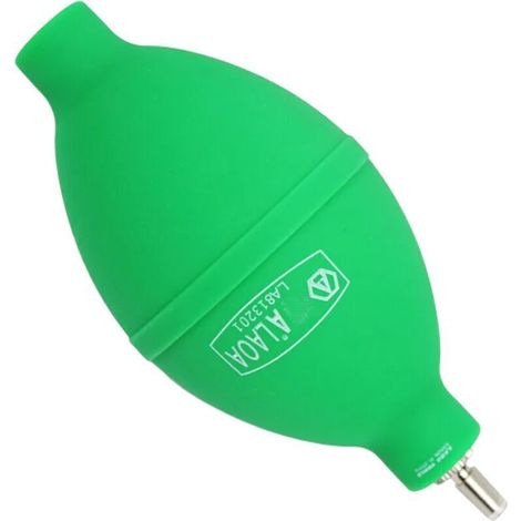 Soplador de aire manual para teclado: bola de goma suave para el polvo, sin pilas, ideal para limpiar ordenadores y dispositivos electrónicos.