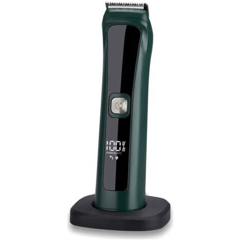 Kit tondeuse et coupe-cheveux 5 en 1 avec outil de coupe de cheveux de barbier, vert
