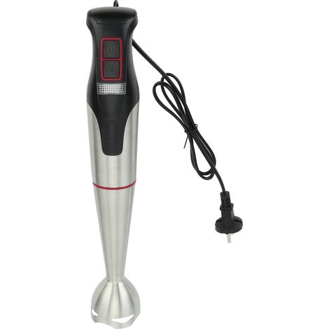 Mixeur plongeant électrique 800 W multifonction avec poignée et lame en acier inoxydable pour soupes, prise européenne 220 V (1/5)